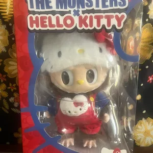 Pop Mart The Monsters x Hello Kitty Vinyl Plush Doll