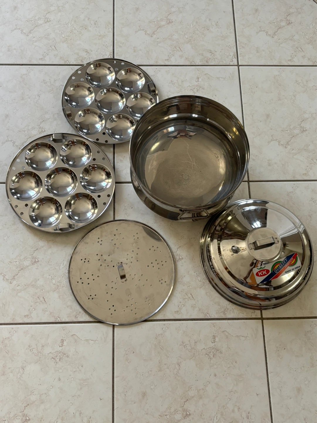 KK Stainless Steel Idli Maker