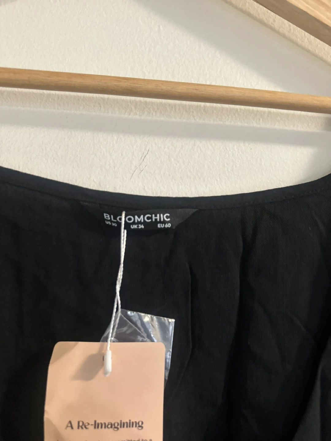 BloomChic Black Sleeveless Knot-Front Top - photo 3