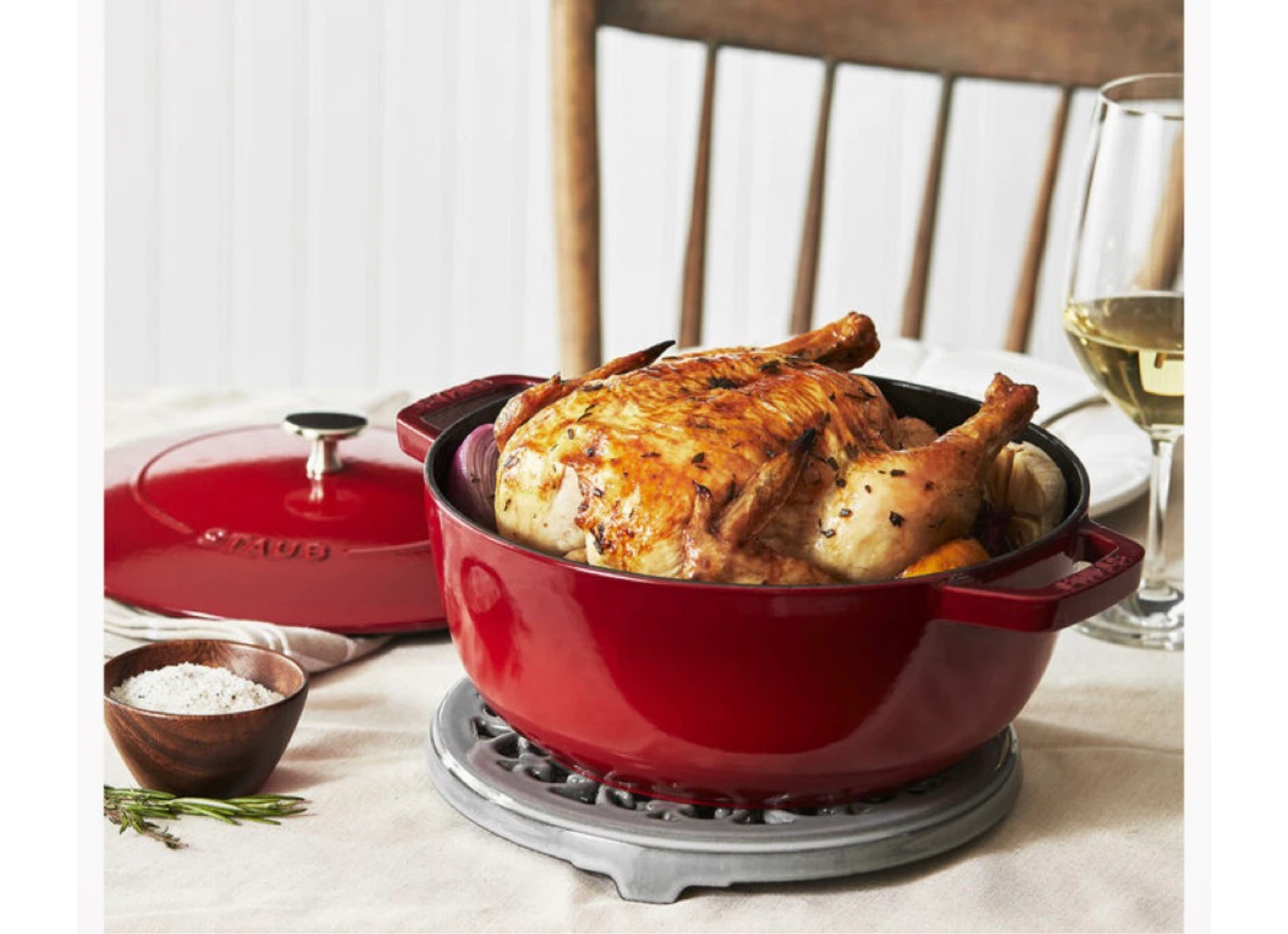 Staub La Cocotte 4.8 L Cast Iron Round French Oven - photo 3