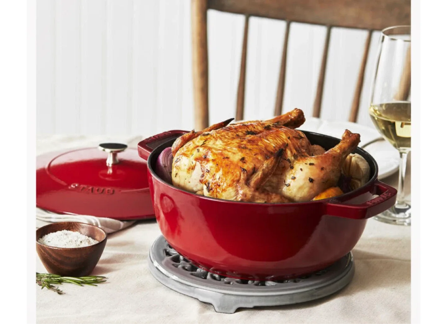 Staub La Cocotte 4.8 L Cast Iron Round French Oven - photo 3