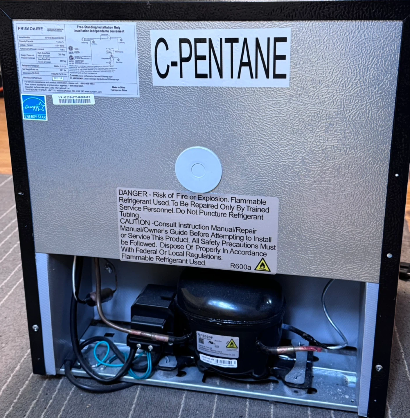 Frigidaire Mini Fridge - photo 2