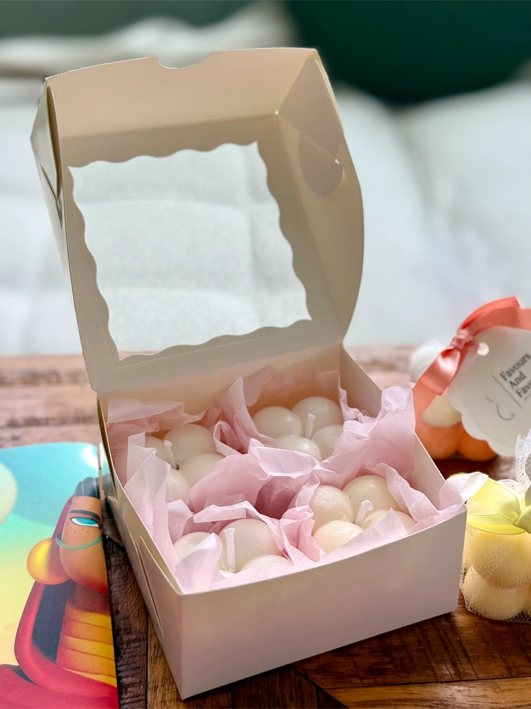 100% soy wax Bubble Candles Set - Unsccented - photo 2