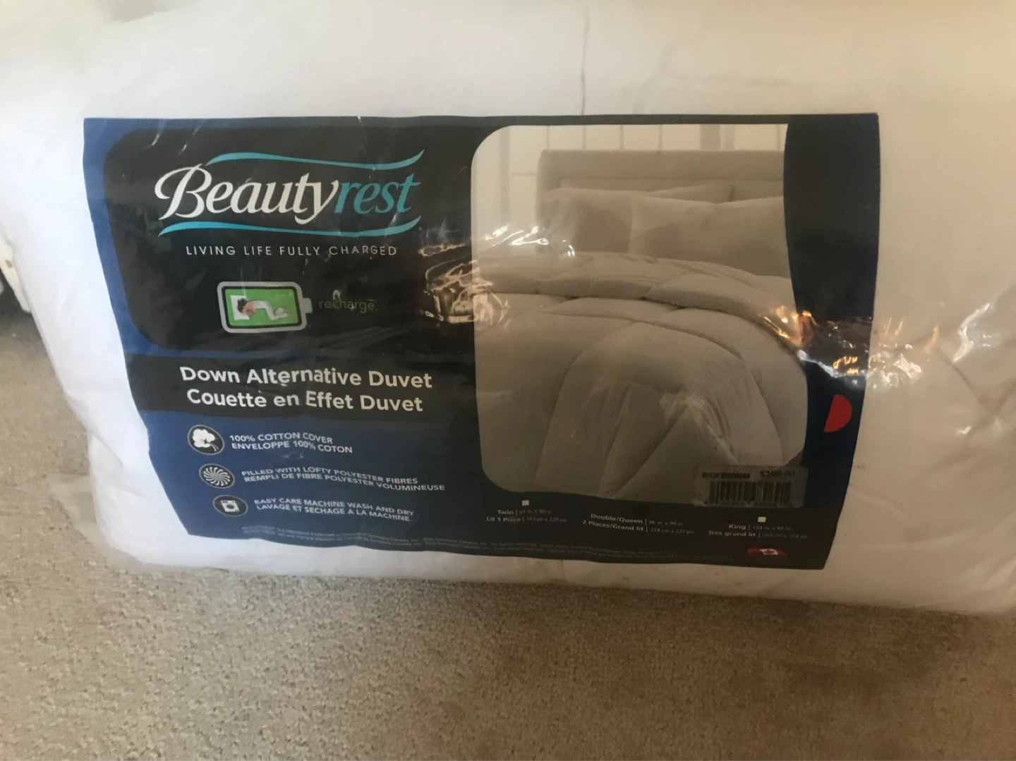 Beautyrest Down Alternative Duvet