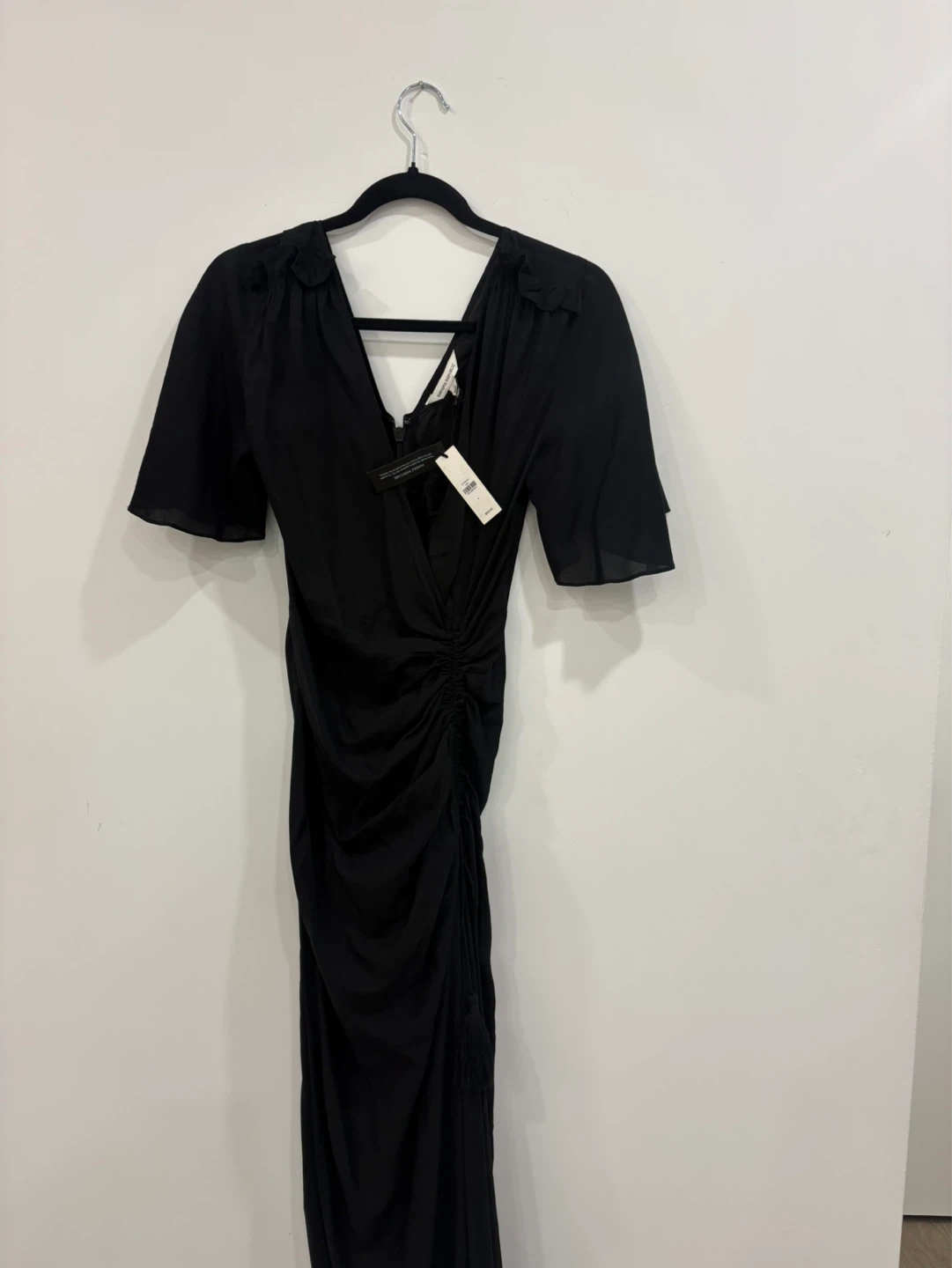 Brand new Banana republic Black Ruched Maxi Dress - photo 5