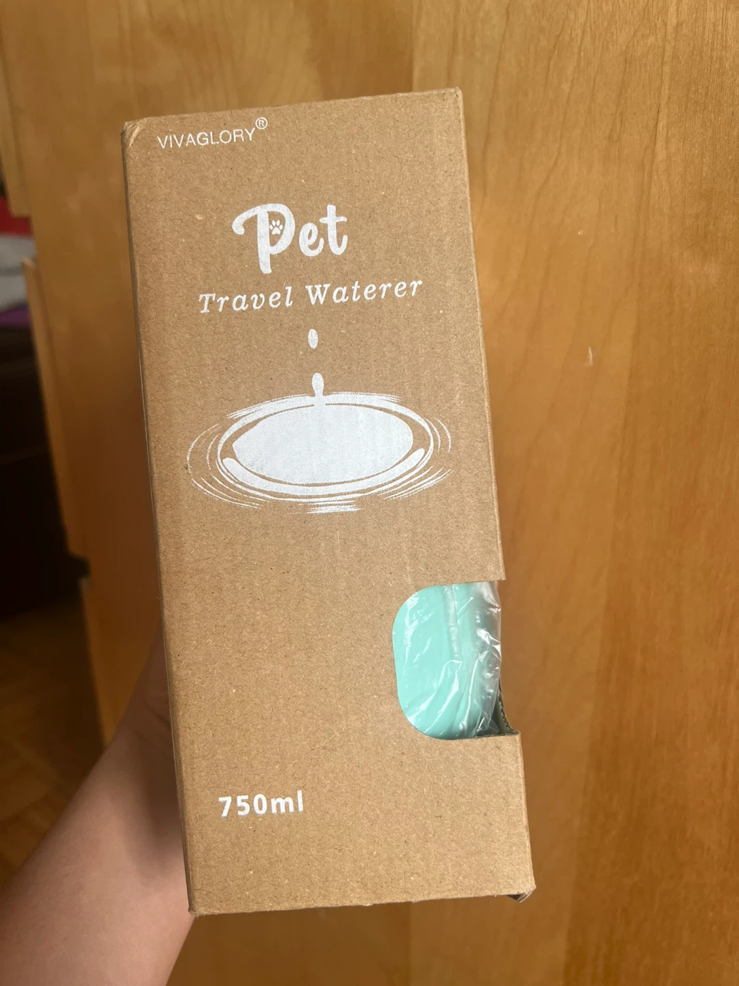 VIVAGLORY Pet Travel Waterer - 750ml