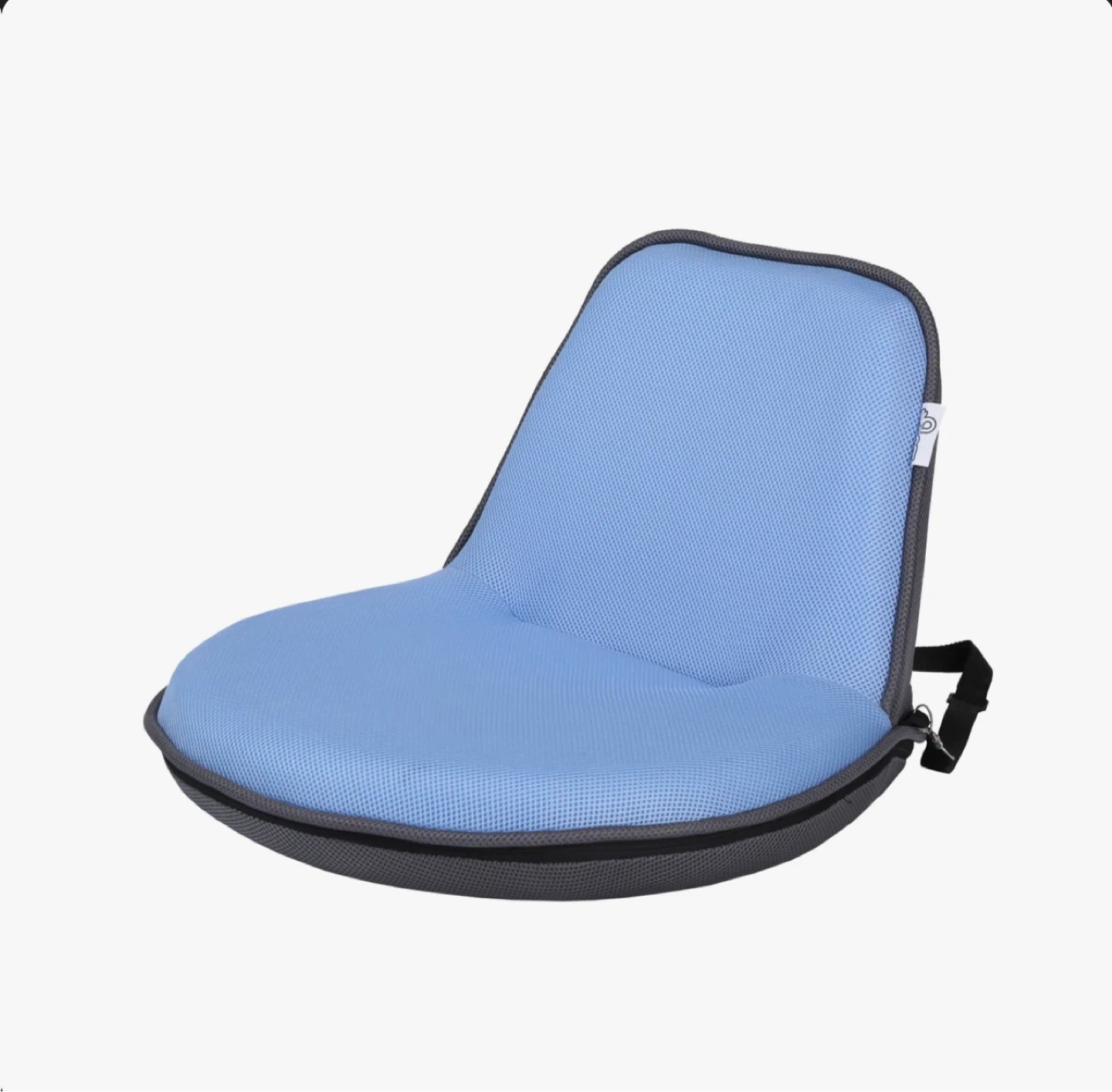 Blue Portable Indoor/Outdoor Floor Chair - photo 4