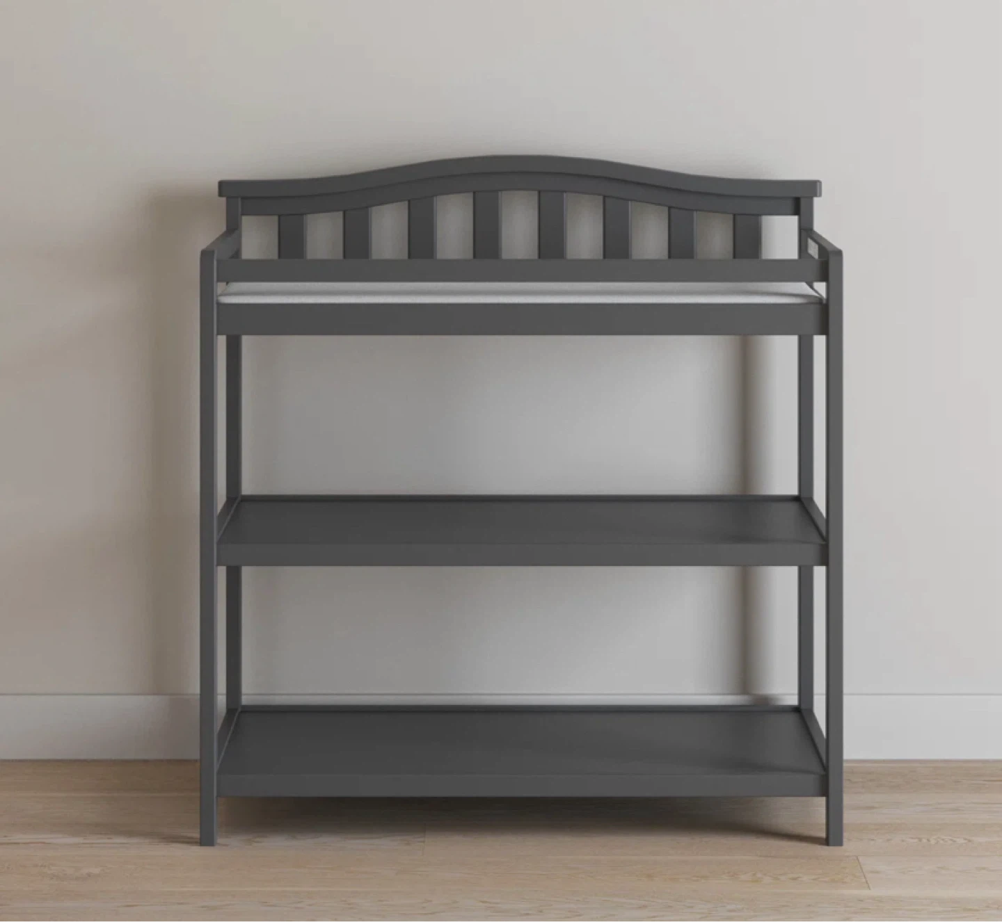 CHILD CRAFT 4-in-1 Convertible Crib + changing table - Grey - photo 4