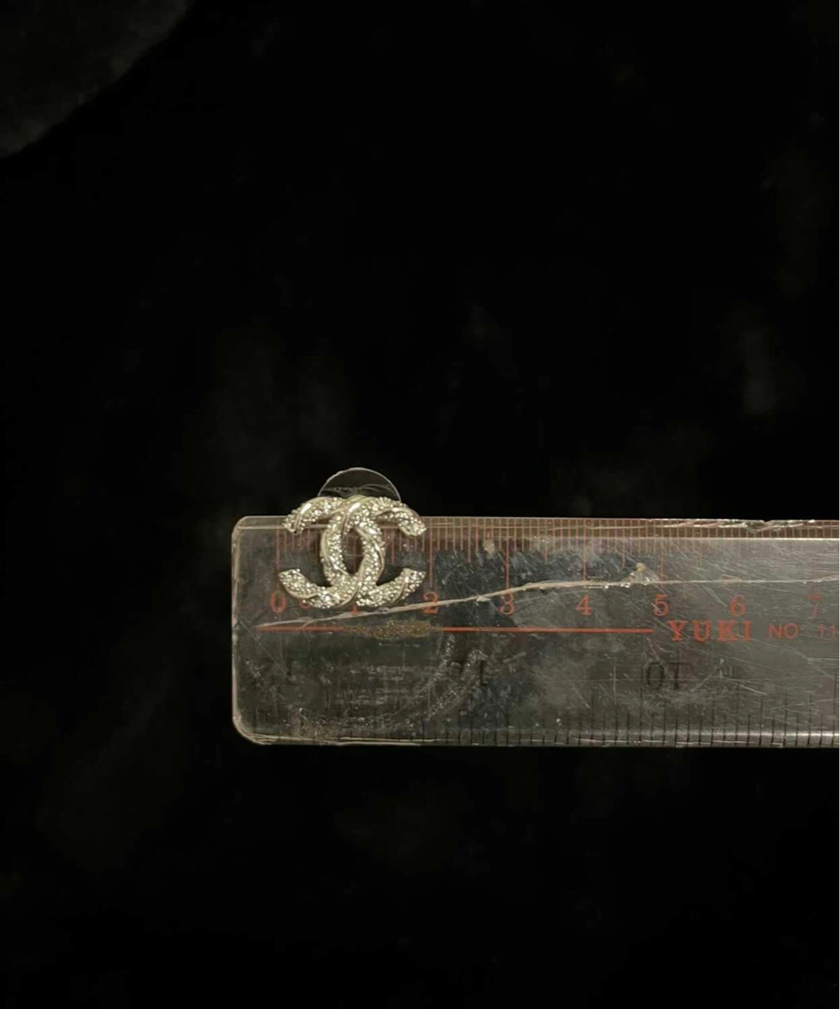 Chanel Sliver CC Stud Earrings - photo 3