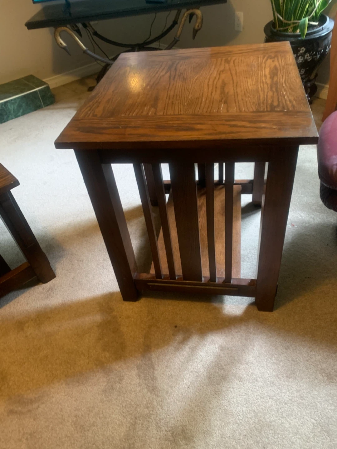 Mission Style  end Tables