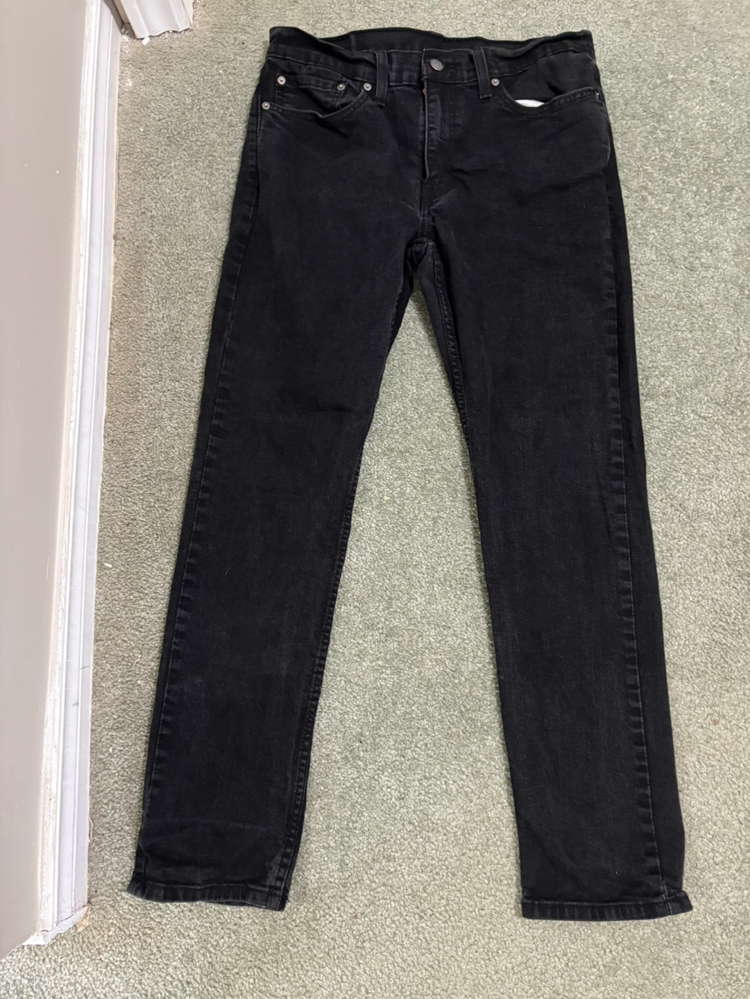 Levi Strauss & Co 511 Black Jeans