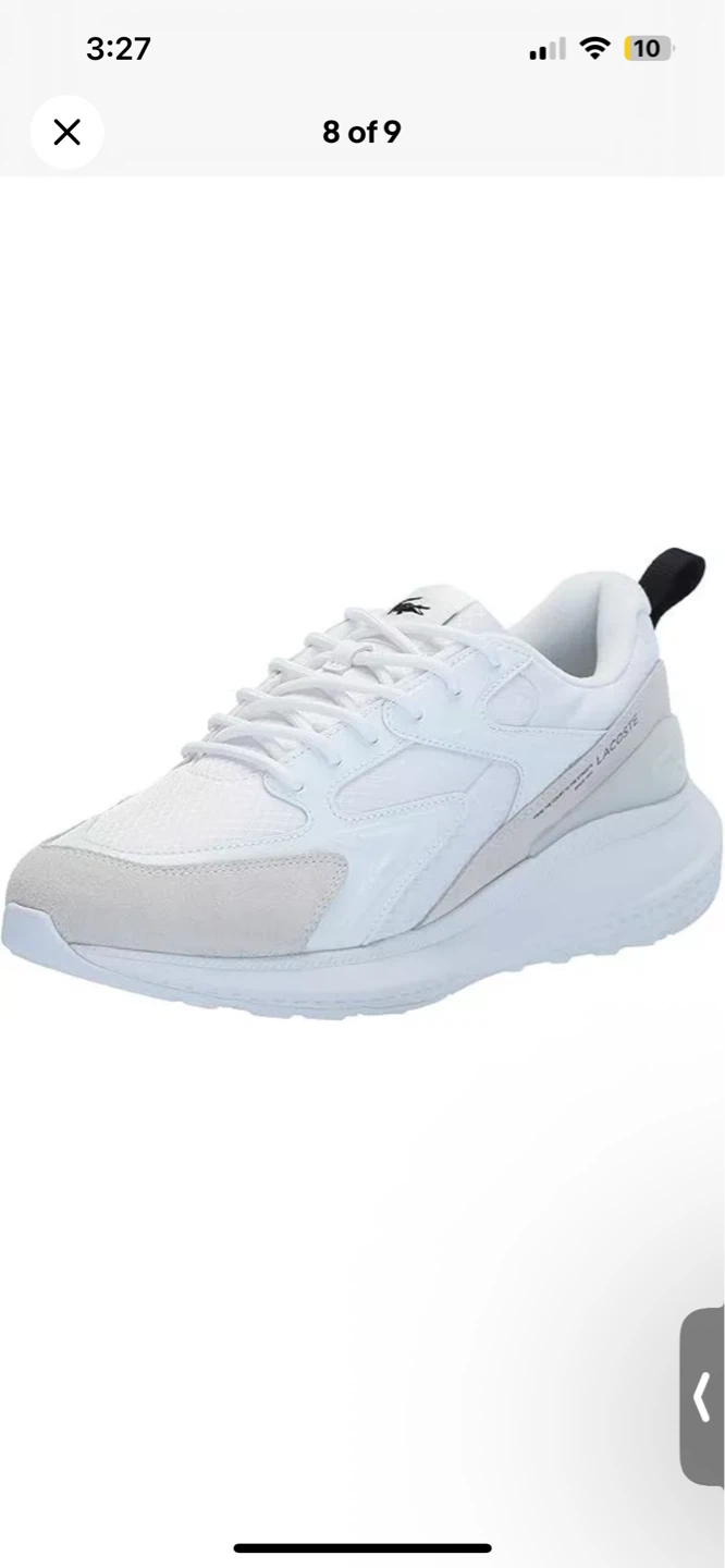 White Lacoste Sneakers - photo 4