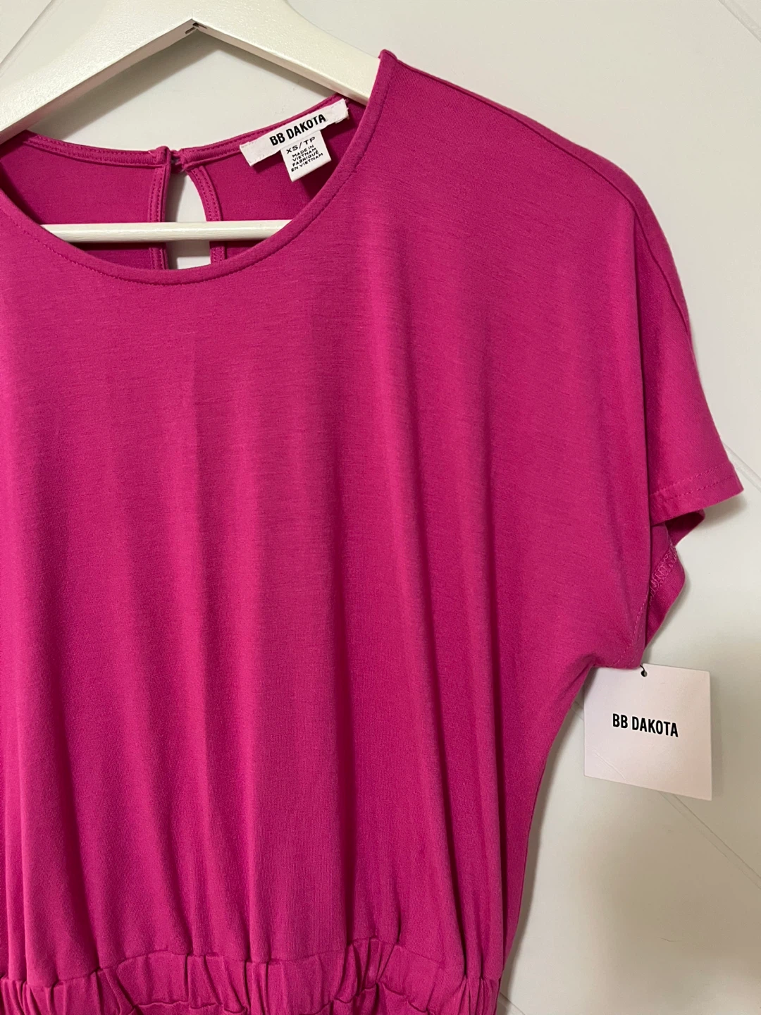 BB Dakota Pink Ruched Dress XS-S - photo 2