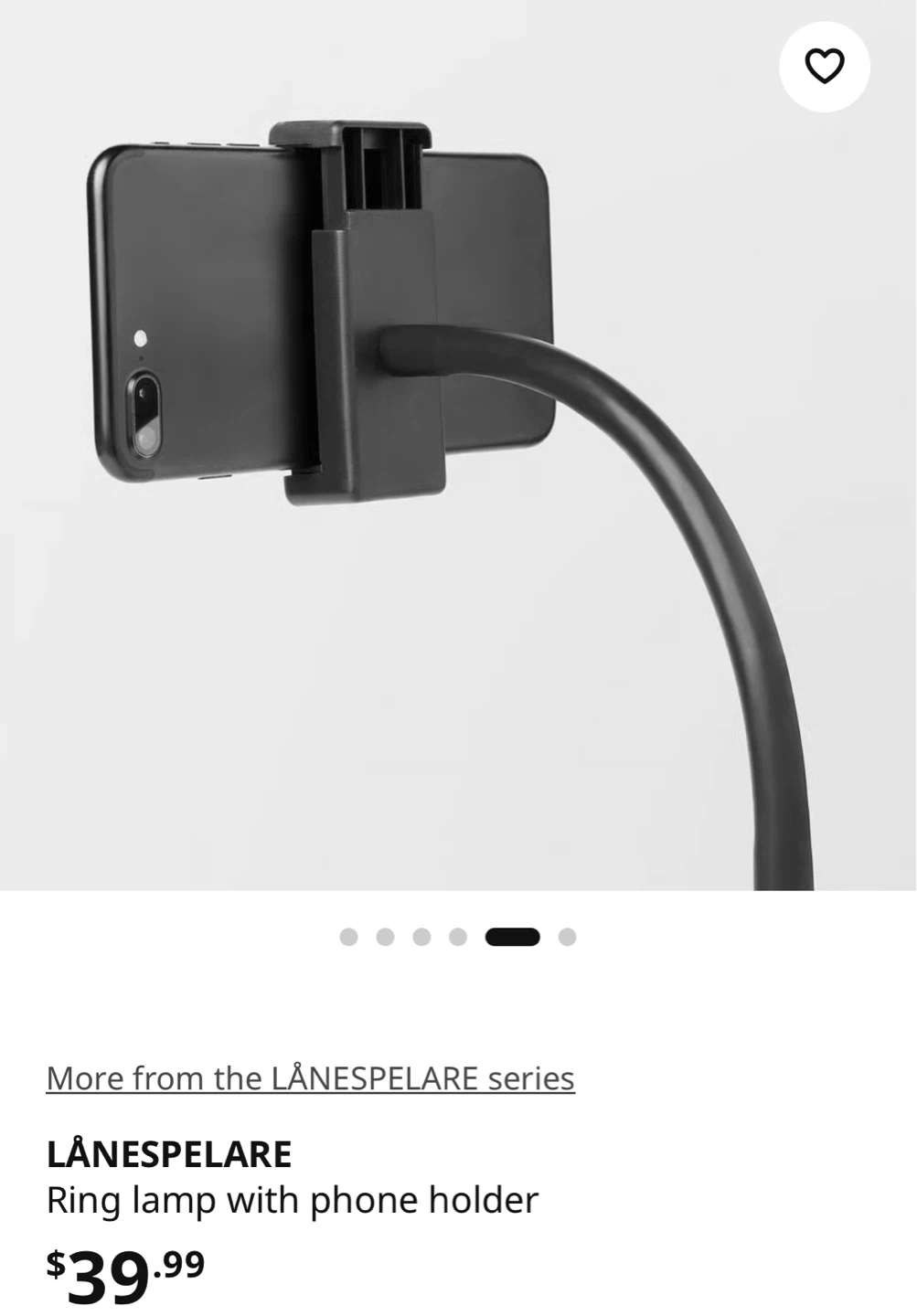 NEW✨Ring Lamp with Phone Holder - photo 5