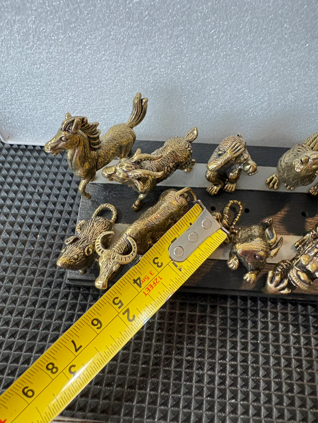 Brass Chinese Zodiac Animal Figurines - photo 4