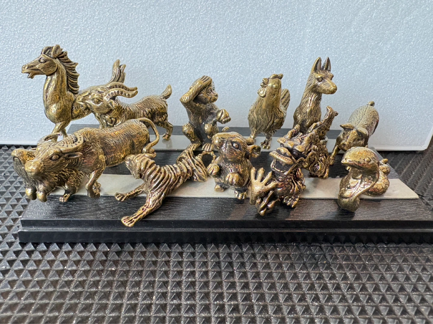 Brass Chinese Zodiac Animal Figurines - photo 2