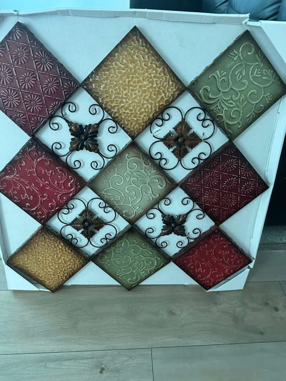 Decorative Metal Wall Art Tiles - photo 2