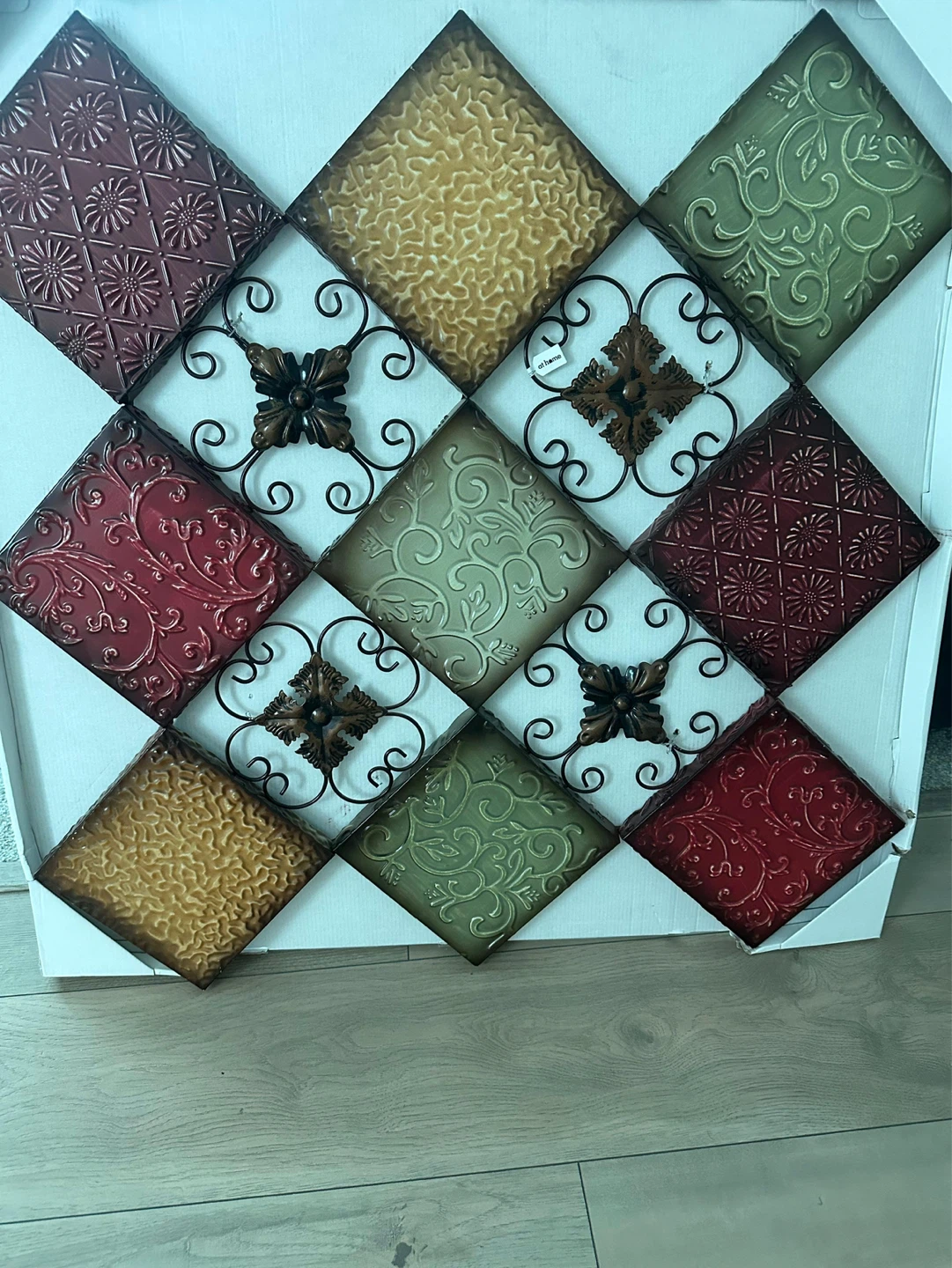 Decorative Metal Wall Art Tiles