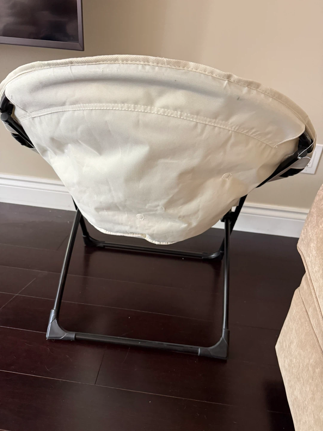 Folding Fuzzy Chair - photo 2