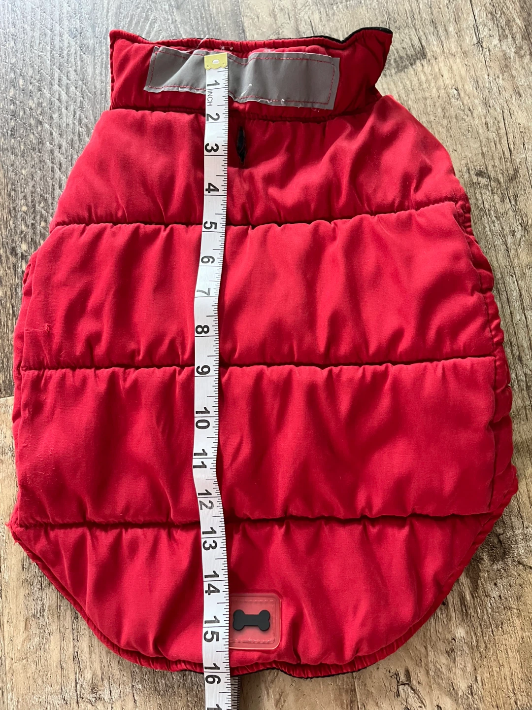 Puffer Dog Vest - Red - photo 2