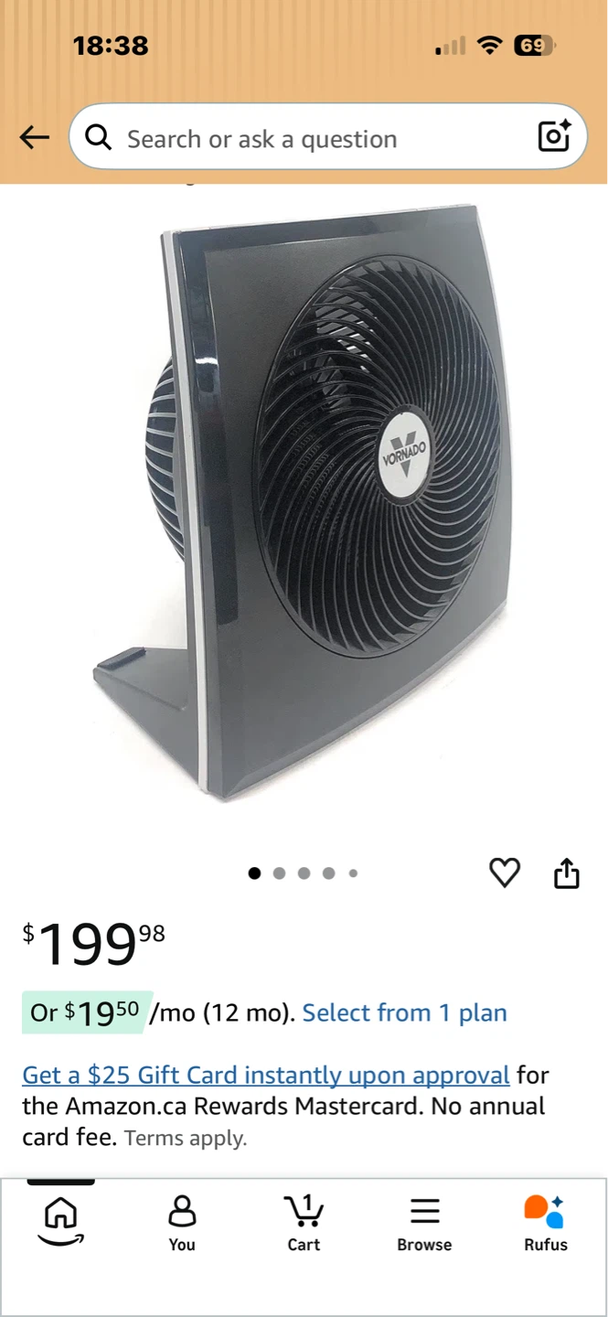 Vornado Whole Room Air Circulator - photo 3