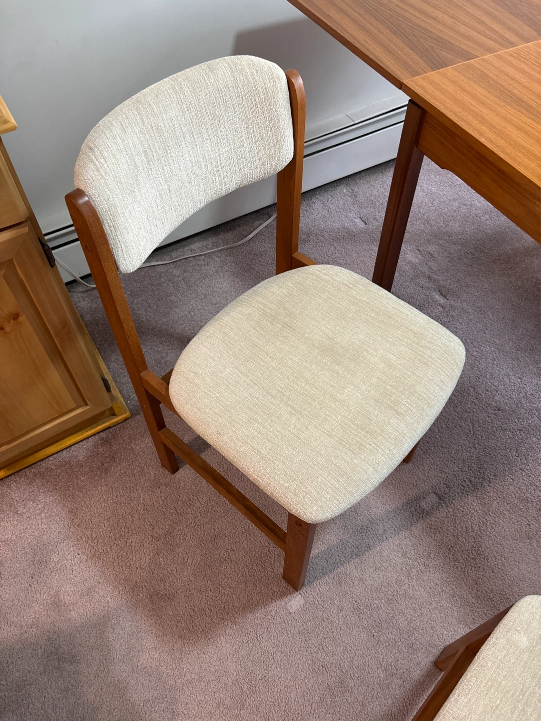Teak Dining Table with Extension - photo 3