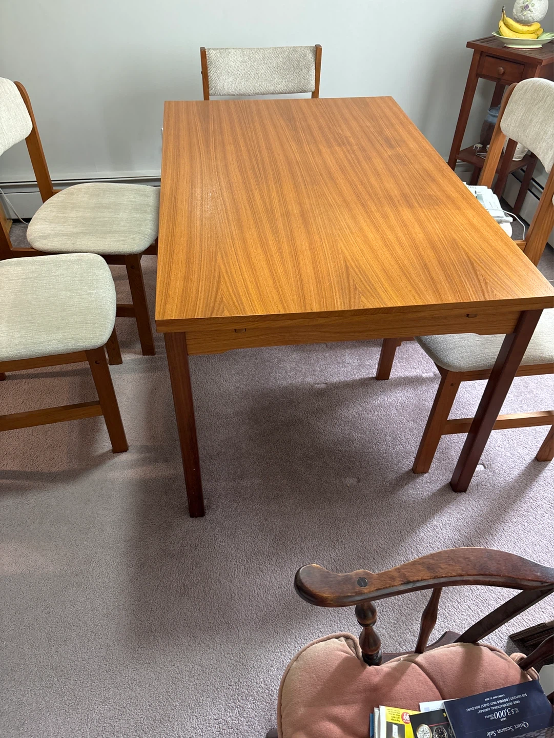 Teak Dining Table with Extension
