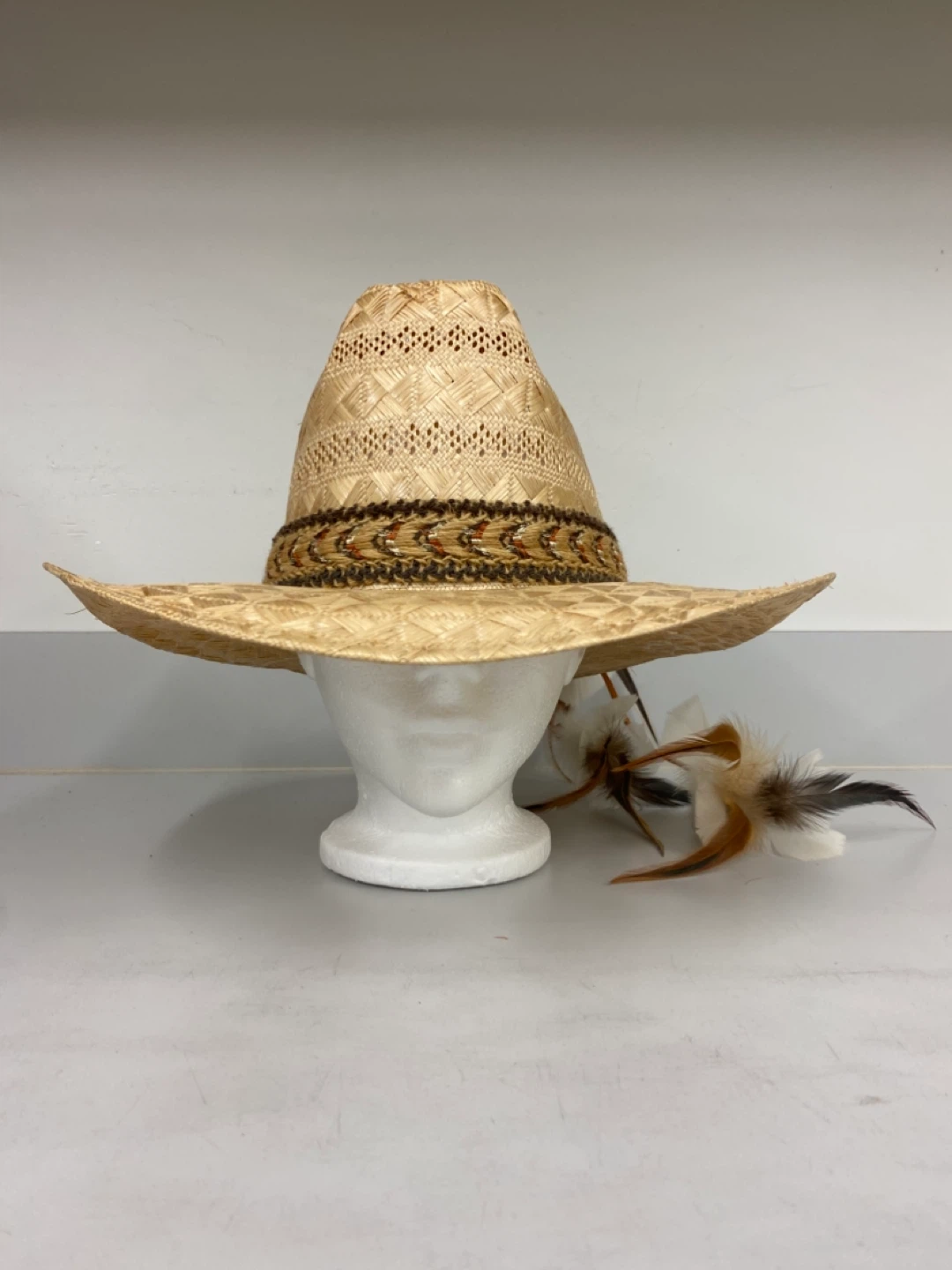 Classic Bailey Straw Cowboy Hat -6 7/8