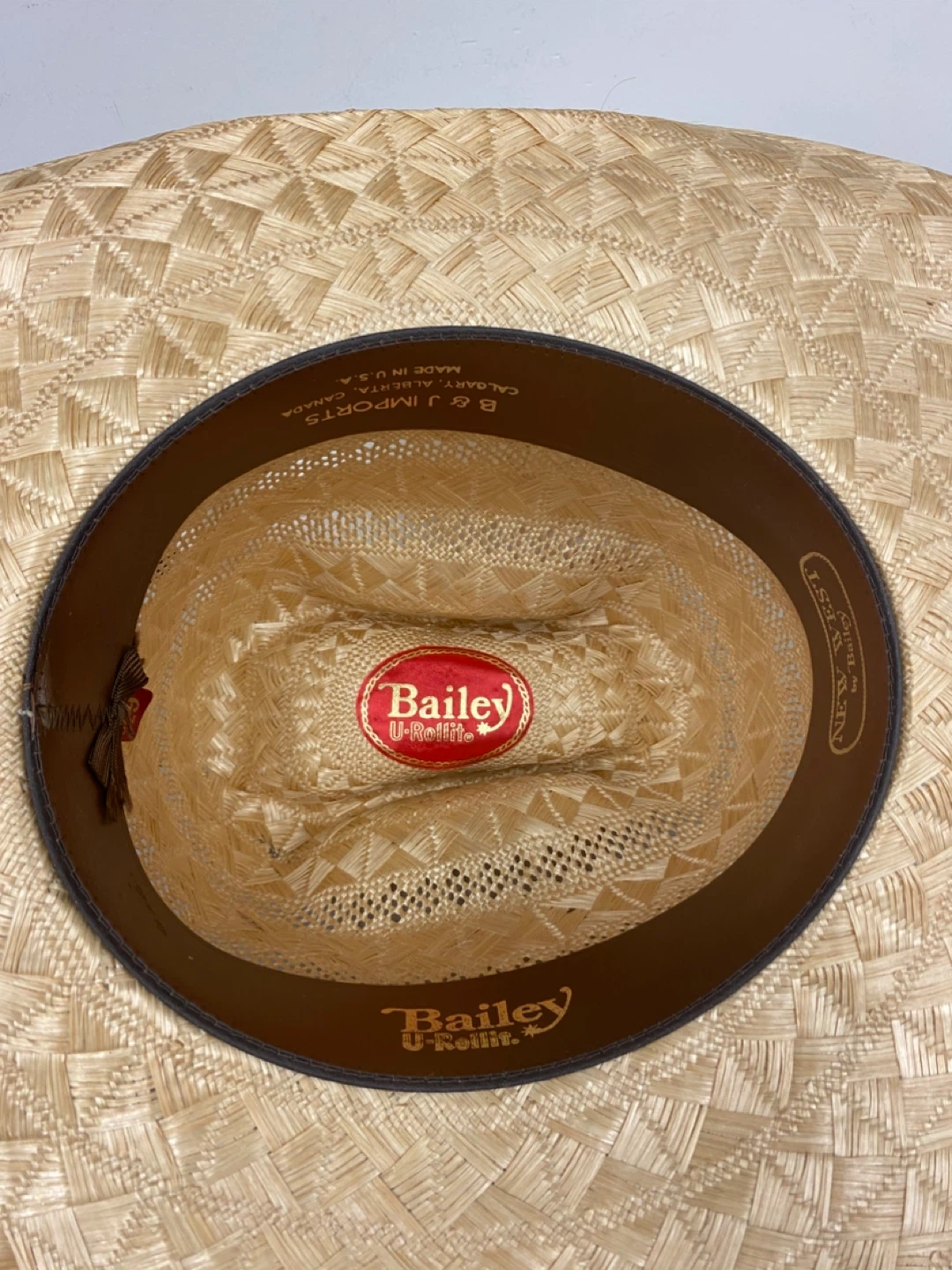 Classic Bailey Straw Cowboy Hat -6 7/8 - photo 5