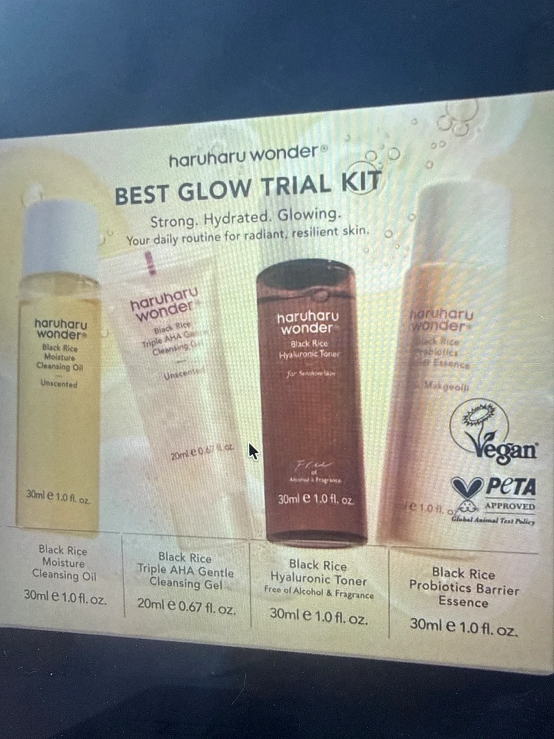 Haruharu Wonder Best Glow Trial Kit