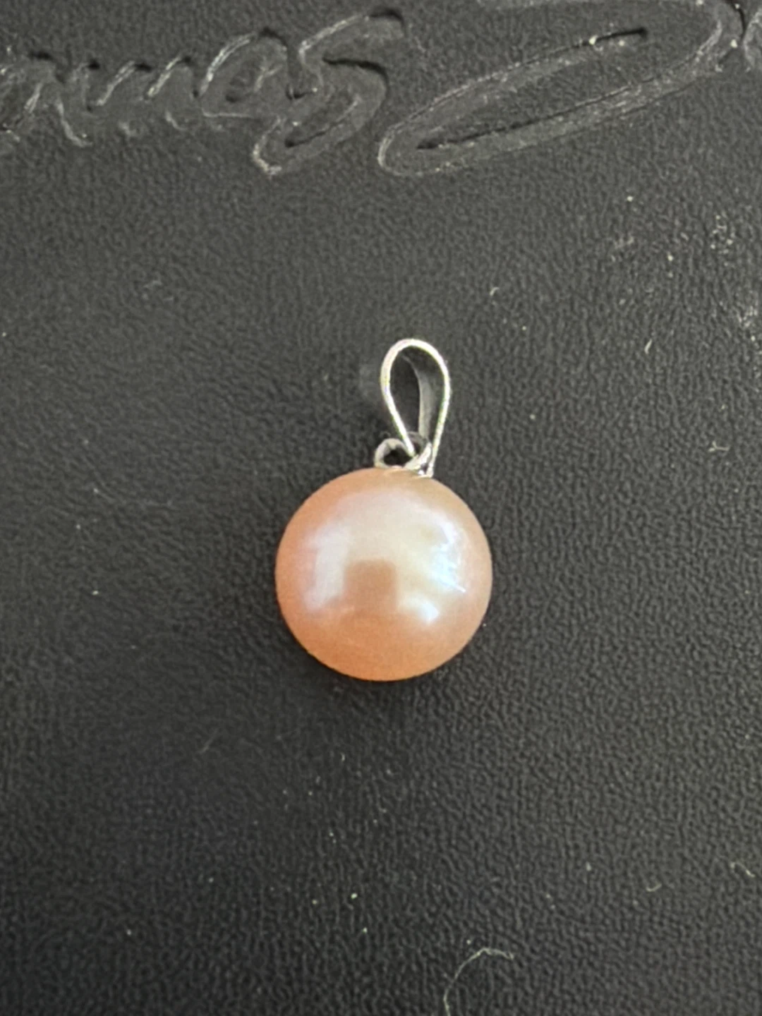 Pink Pearl Pendant Charm
