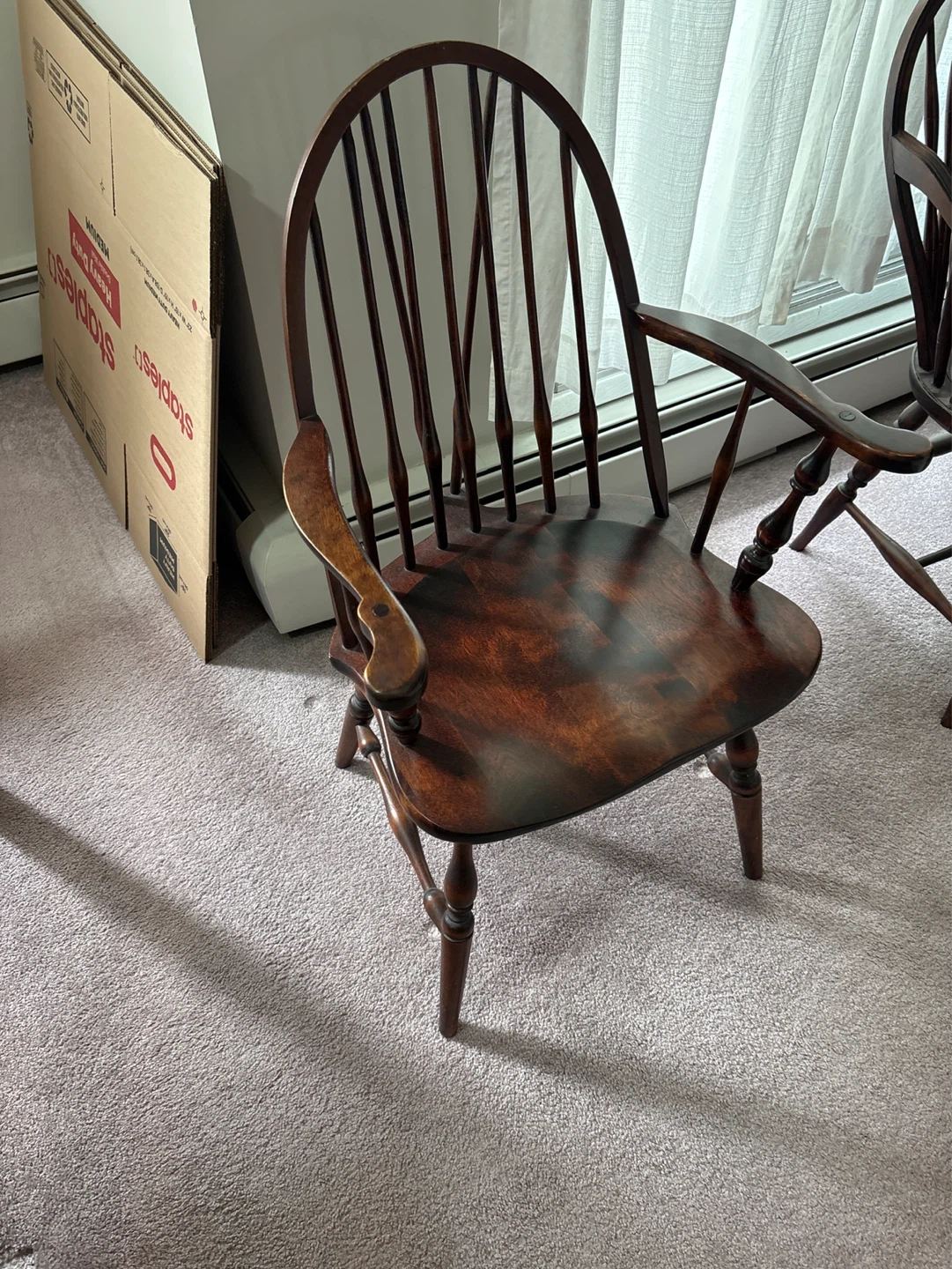 Wooden Windsor Armchair