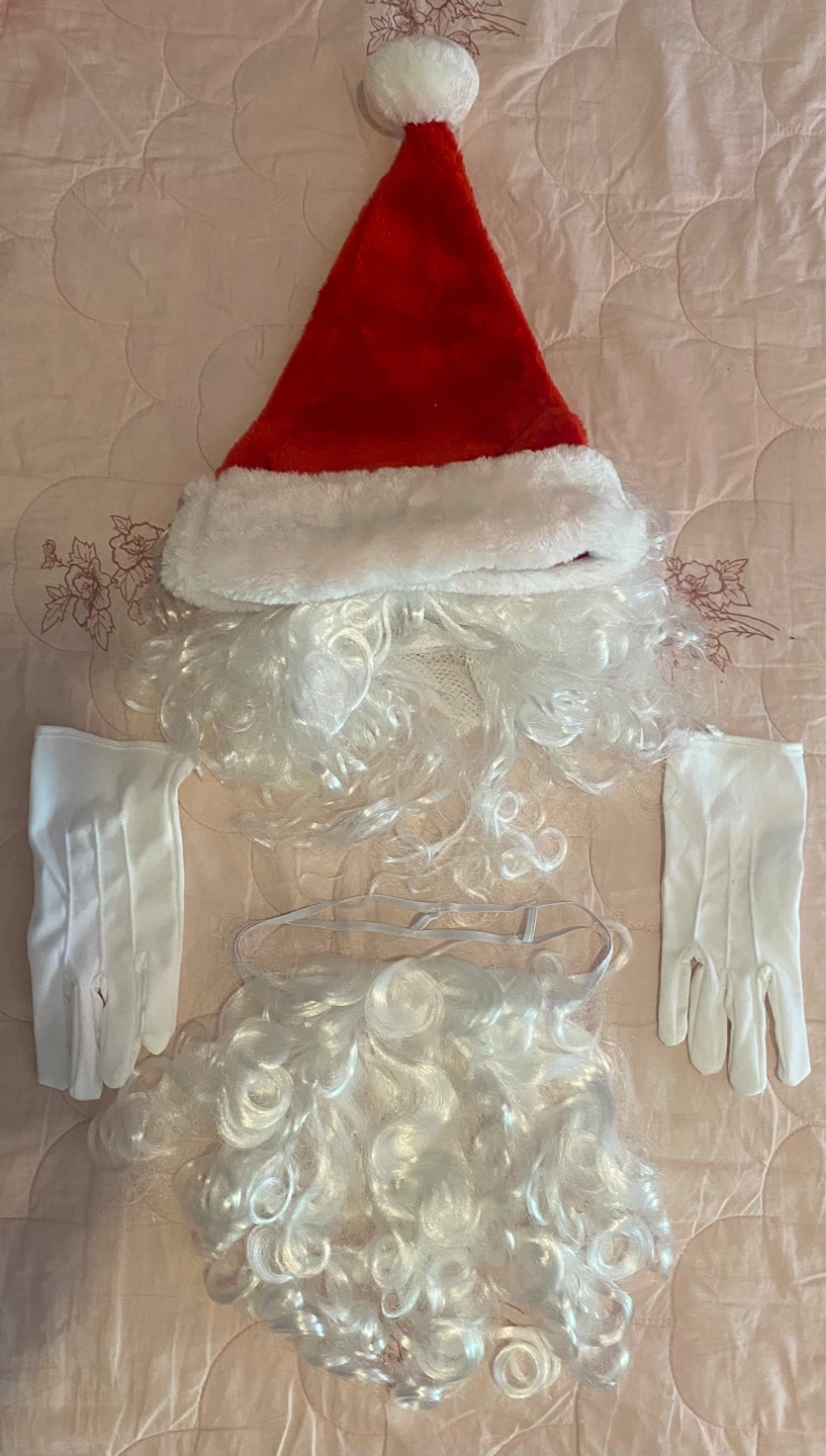 Plush Santa Suit Adult Standard Size - photo 4
