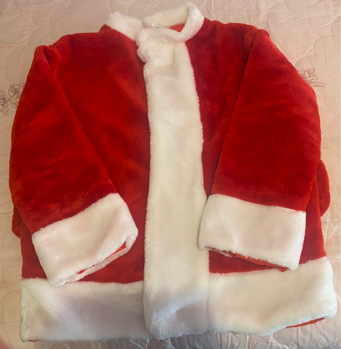 Plush Santa Suit Adult Standard Size - photo 2