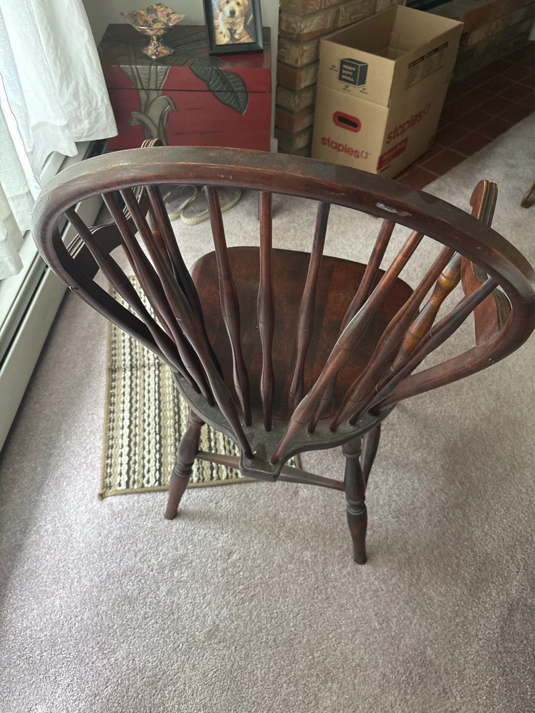 Wooden Windsor Arm Chair - photo 3