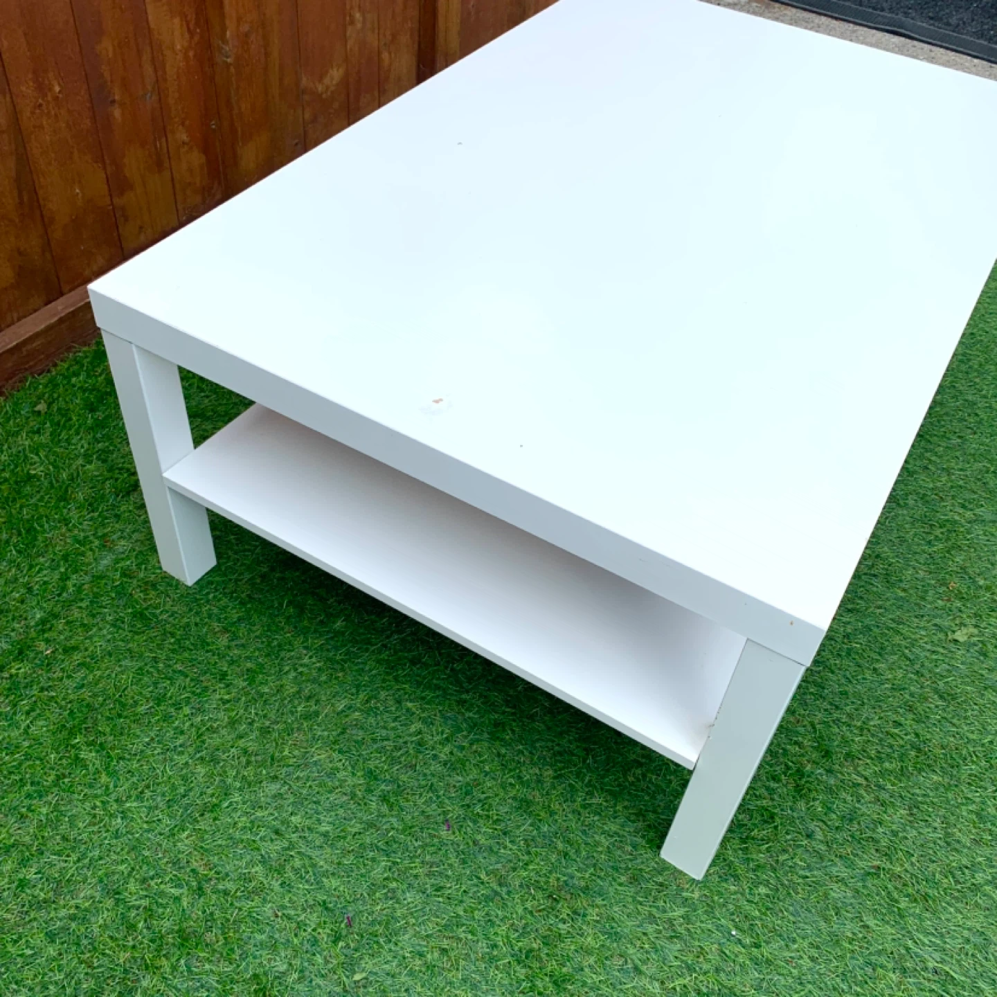 Coffee Table Living Room Table Storage Table White Furniture - photo 4