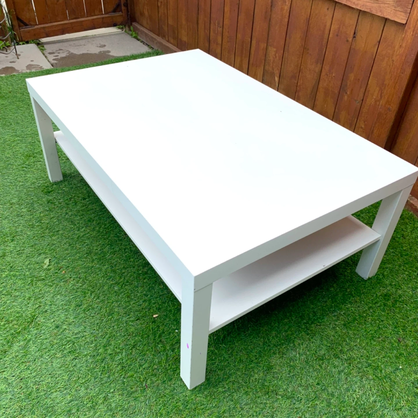 Coffee Table Living Room Table Storage Table White Furniture - photo 3
