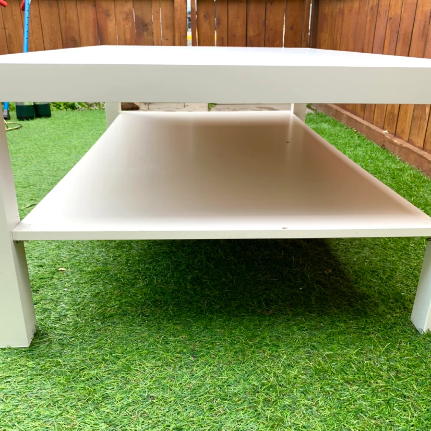 Coffee Table Living Room Table Storage Table White Furniture - photo 5