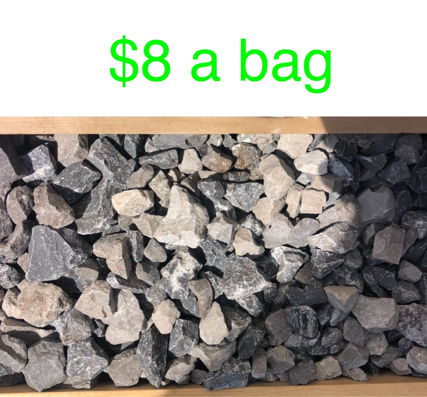 Landscaping Rocks 45lb bags - photo 3
