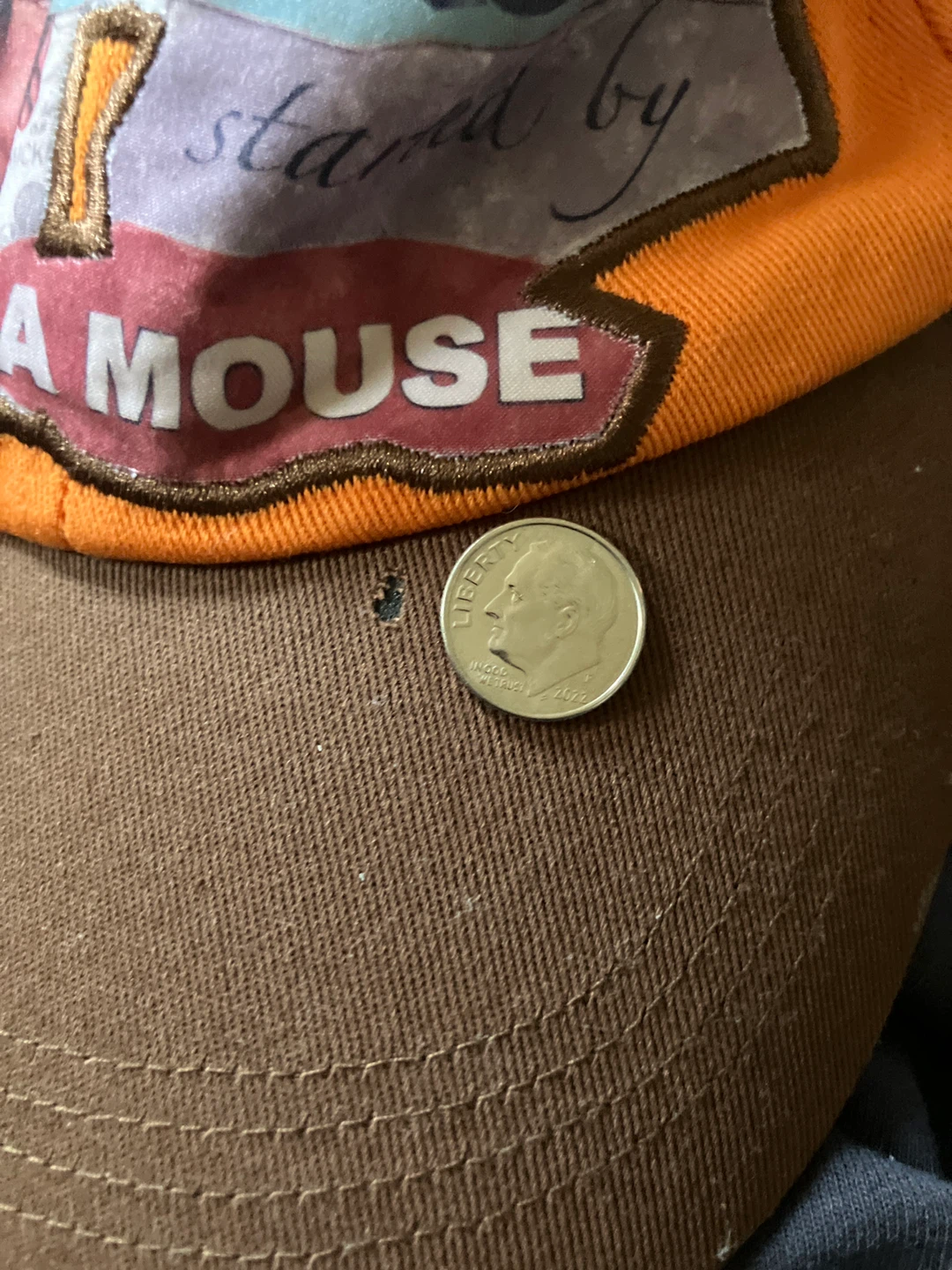 It all started with a mouse orange Disney parks Hat - photo 4