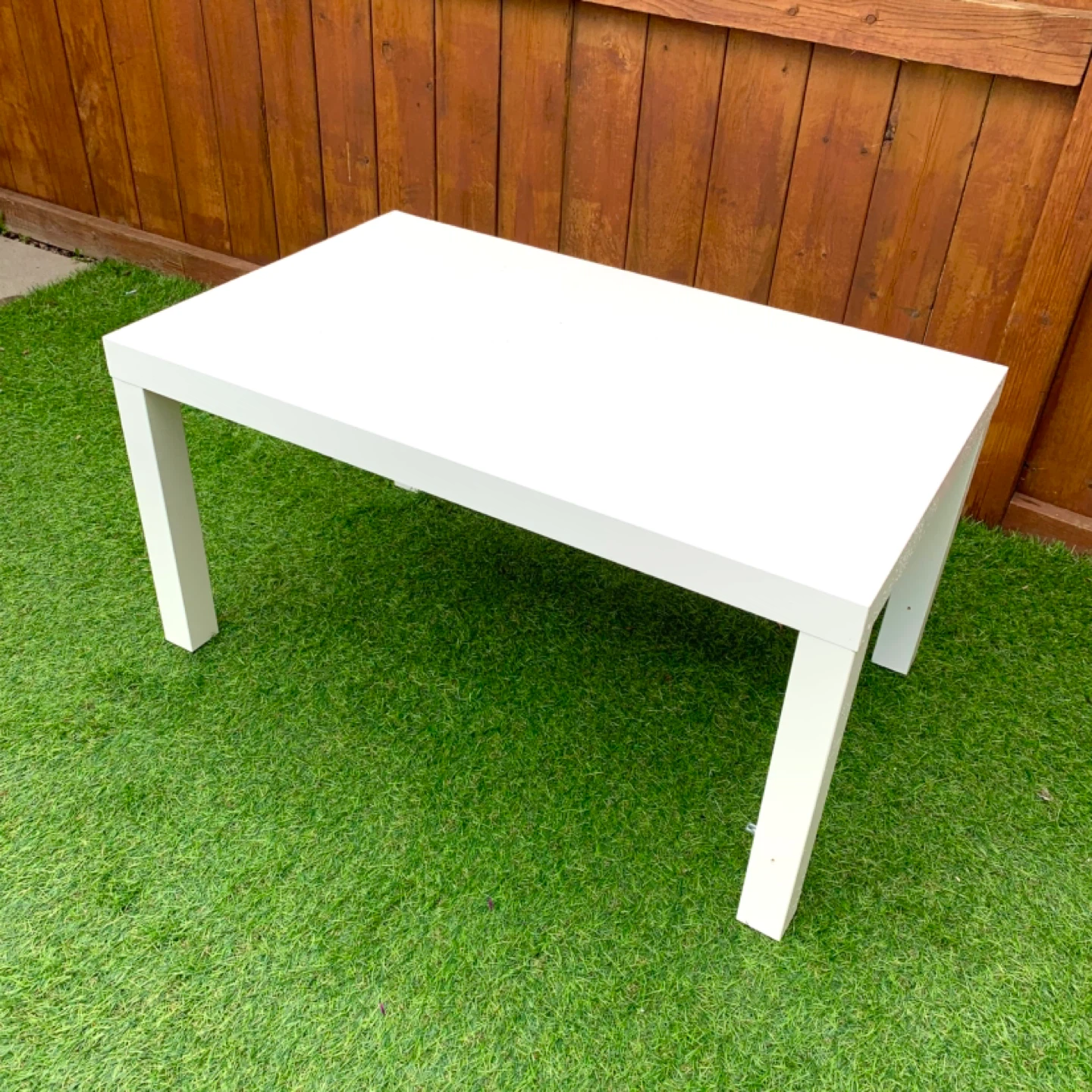 Coffee Table Living Room Table White Furniture Accent Table - photo 2