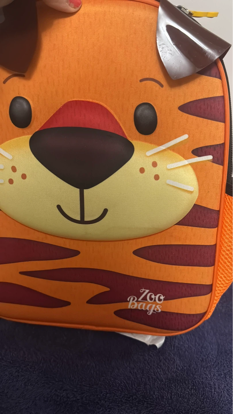 Zoo Bags Tiger Toddler Backpack