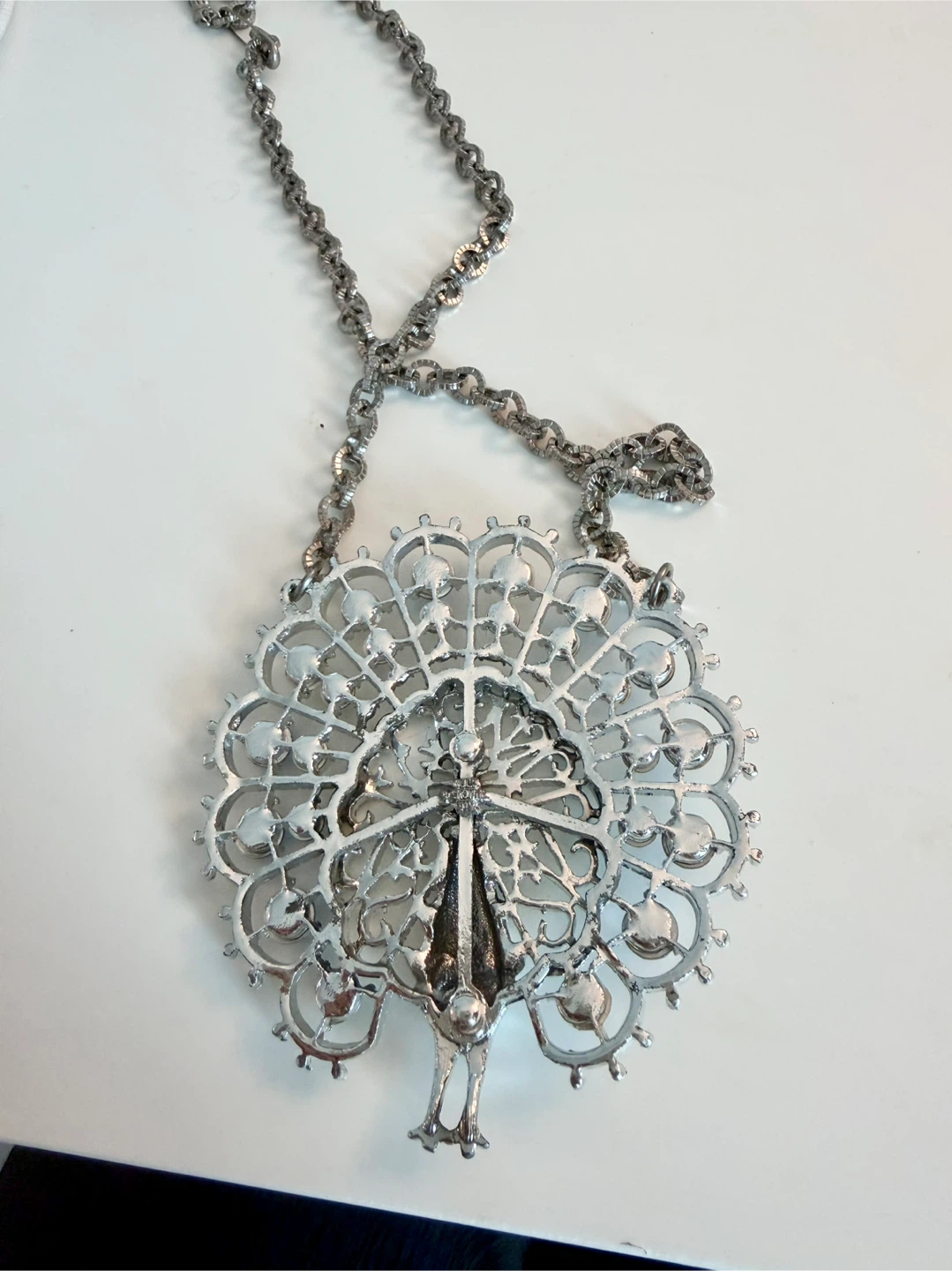 Peacock Pendant Necklace - photo 2