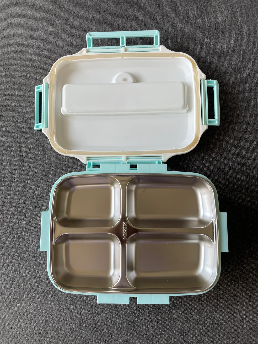 AINAAN Blue & White Kids Lunch Box🌟