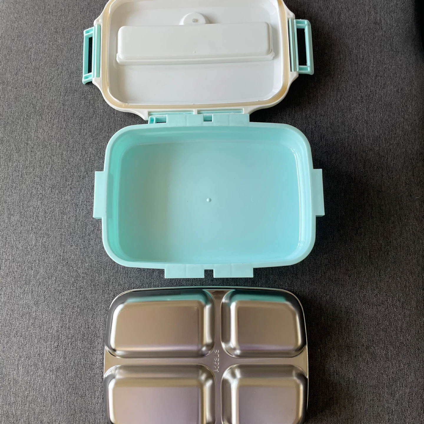 AINAAN Blue & White Kids Lunch Box🌟 - photo 2