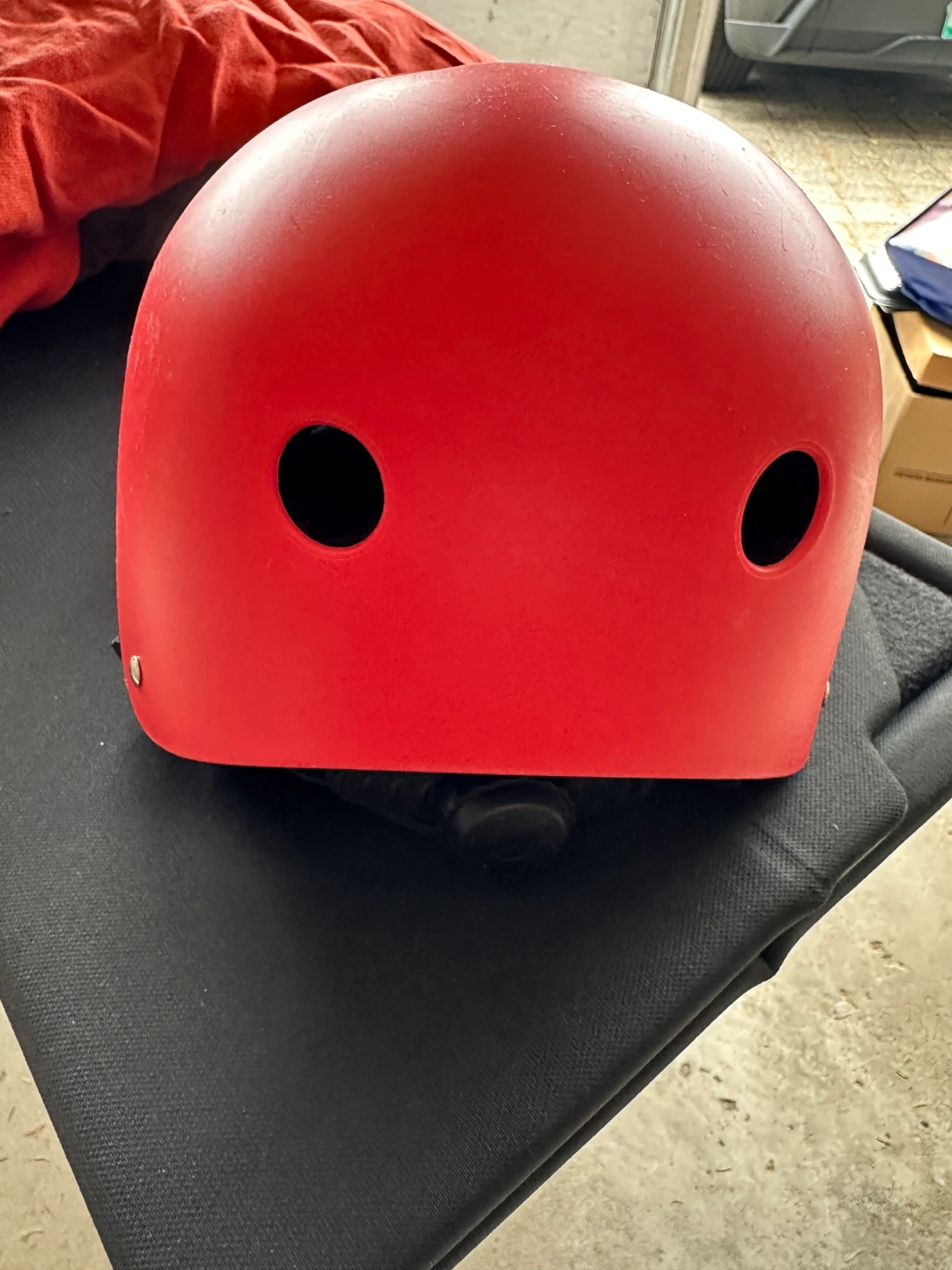 Red Bicycle Helmet - photo 3
