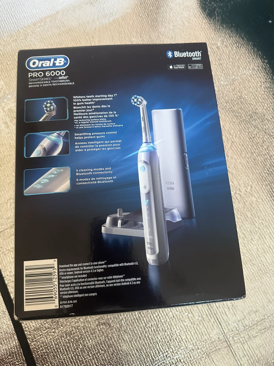 Oral-B Pro 6000 Smart Series Rechargeable Toothbrush