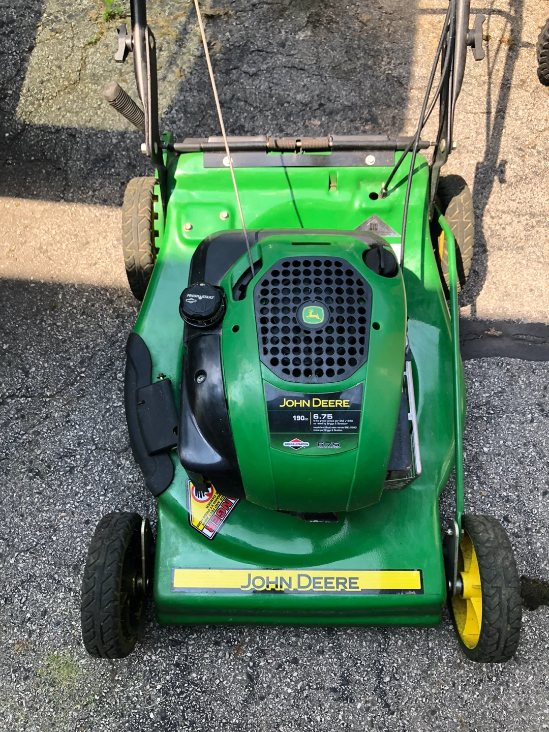 John Deere JS25 self propelled