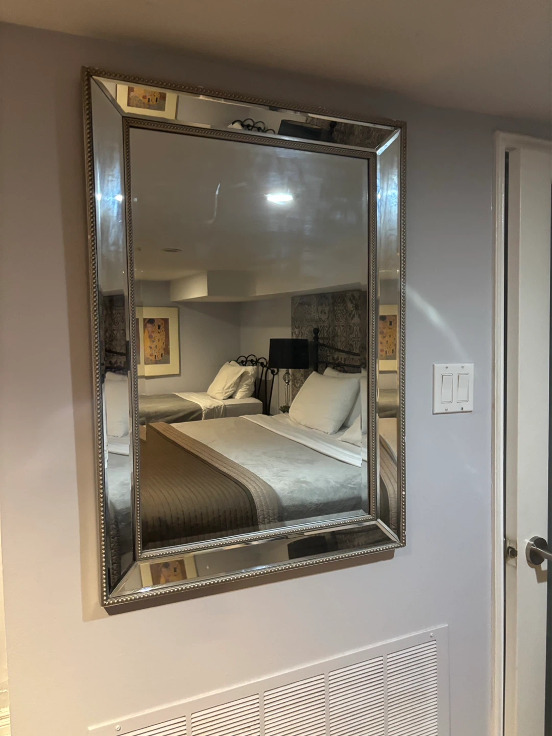 Decorative Bevelled Mirror