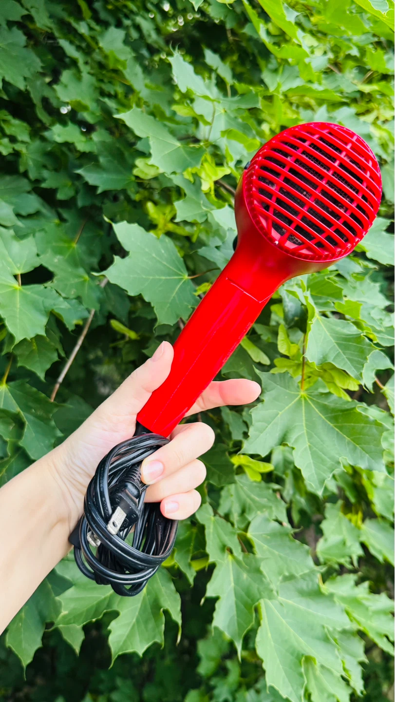 Conair Red Hair Dryer - photo 3